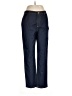 Massimo Dutti Chevron-herringbone Blue Jeans Size 10 - photo 1