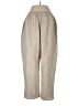 Flax Solid Tan Casual Pants Size (L) - photo 2