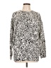 Athleta Animal Print White Pullover Sweater Size M (tall) - photo 1