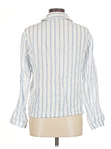 Jones & Co 3/4 Sleeve Button-Down Shirt (view 2)