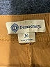Democracy Solid Brown Casual Pants Size 16 - photo 3