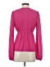 Intempo Pink Long Sleeve Blouse Size S - photo 2
