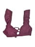Assorted Brands Solid Burgundy Swimsuit Top Size S - photo 1