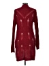 Say What? 100% Acrylic Red Cardigan Size M - photo 2