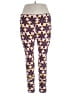 Lularoe 100% Polyester Print Purple Leggings Size 1X (Tall & Curvy) - photo 1