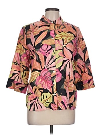 Chico's 3/4 Sleeve Blouse (view 1)