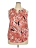 Maurices 100% Polyester Orange Sleeveless Blouse Size XXL - photo 1