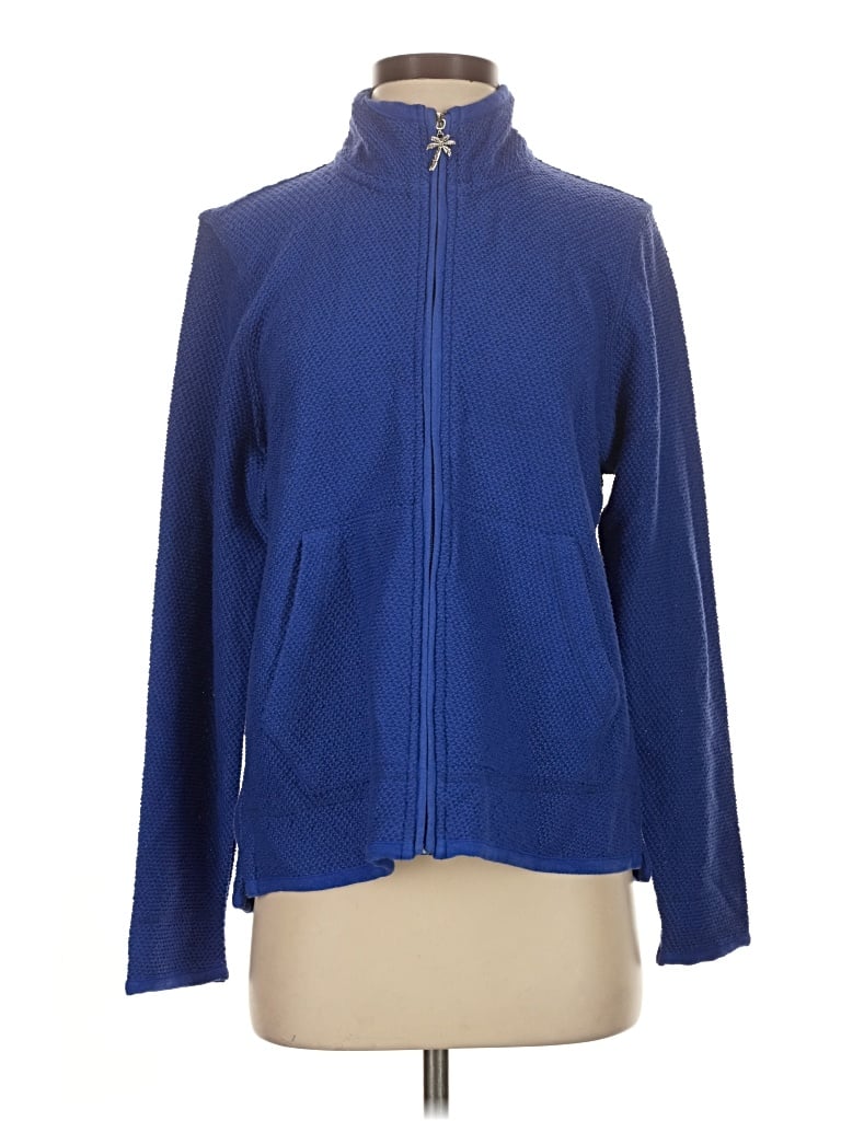 Pre-owned Lulus Track Jacket In Blue
