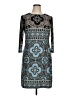 DM Collection Paisley Blue Casual Dress Size 14 - photo 1