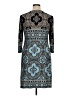 DM Collection Paisley Blue Casual Dress Size 14 - photo 2