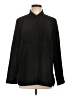 Talbots 100% Polyester Black Long Sleeve Blouse Size L - photo 1