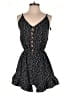 Unbranded Polka Dots Black Romper Size S - photo 1