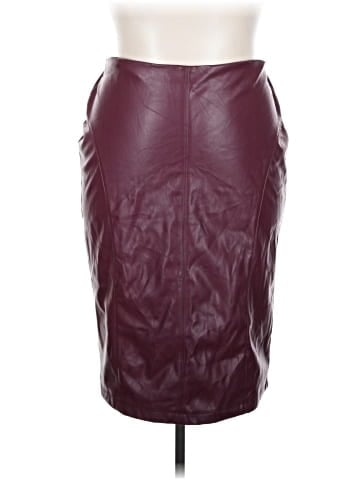 EMMA Faux Leather Skirt (view 1)