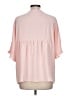 Unbranded 100% Polyester Pink 3/4 Sleeve Blouse Size L - photo 2
