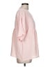 Unbranded 100% Polyester Pink 3/4 Sleeve Blouse Size L - photo 4