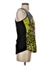 Hale Bob 100% Polyester Green Sleeveless Blouse Size S - photo 4