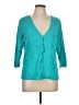 Chico's Teal 3/4 Sleeve Blouse Size Lg (2) - photo 1