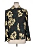 Ellen Tracy Floral Gold Blazer Size 14 - photo 1