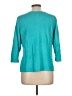 Chico's Teal 3/4 Sleeve Blouse Size Lg (2) - photo 2