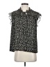 Pleione 100% Polyester Black Sleeveless Blouse Size S - photo 1