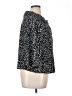 Charter Club Animal Print Black Blazer Size 14 - photo 4