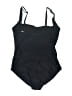 Unbranded Solid Black One Piece Swimsuit Size XXL - photo 2