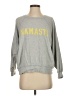 J.Crew 100% Cotton Print Gray Sweatshirt Size S - photo 1