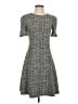 DKNY Tweed Gray Casual Dress Size 4 - photo 1