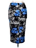 ASOS Curve Paisley Blue Formal Skirt Size 16 - photo 2