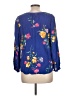 Old Navy 100% Rayon Blue 3/4 Sleeve Blouse Size L - photo 2