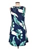 Unbranded Tropical Blue Casual Dress Size L - photo 2