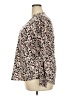 Unbranded Animal Print Tan Long Sleeve Blouse Size XXL - photo 5