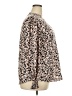 Unbranded Animal Print Tan Long Sleeve Blouse Size XXL - photo 4