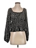 Sincerely Jules 100% Polyester Black Long Sleeve Blouse Size S - photo 1