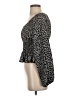 Sincerely Jules 100% Polyester Black Long Sleeve Blouse Size S - photo 5