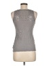 Gap 100% Rayon Gray Sleeveless Top Size M - photo 2