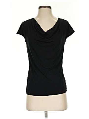 Black Saks Fifth Avenue Short Sleeve T-Shirt (view 1)