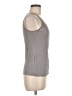 Gap 100% Rayon Gray Sleeveless Top Size M - photo 4