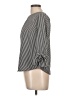 Monteau Stripes Black 3/4 Sleeve Blouse Size L - photo 5