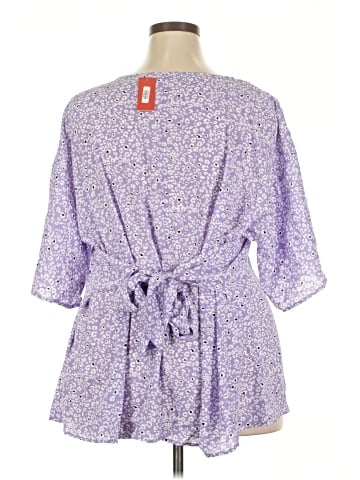 Molly & Isadora 3/4 Sleeve Blouse (view 2)