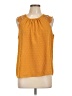 Emery Rose Orange Sleeveless Blouse Size L - photo 1