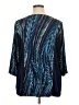 Susan Graver Blue 3/4 Sleeve Blouse Size 1X - photo 2