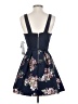 Crystal Doll Floral Blue Cocktail Dress Size 5 - photo 2