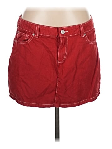 Garage Denim Skirt (view 1)