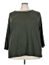 89th & Madison Green 3/4 Sleeve Top Size 3X - photo 1