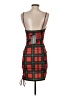 PrettyLittleThing Plaid Red Casual Dress Size 4 - photo 2