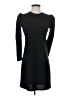 Aqua Solid Black Cocktail Dress Size S - photo 1