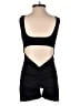 Unbranded Solid Black Romper Size M - photo 2