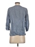 Amour Vert Blue 3/4 Sleeve Blouse Size S - photo 2
