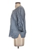 Amour Vert Blue 3/4 Sleeve Blouse Size S - photo 5